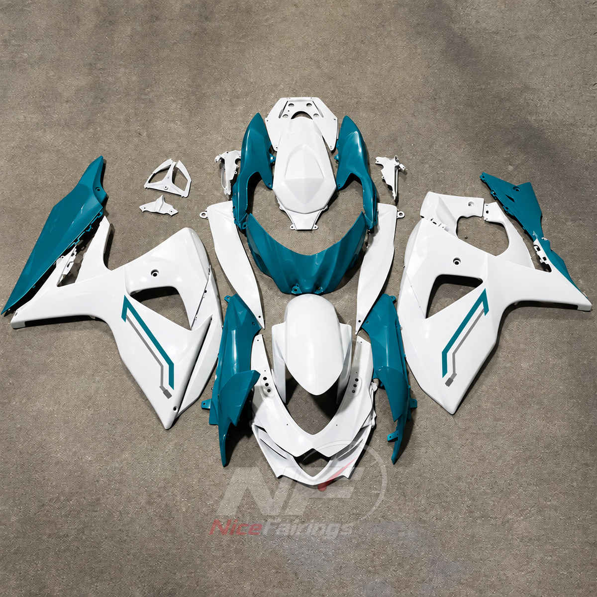 Replacement ABS Plastic Cowling Kit Fits 2009-2016 Suzuki GSX-R1000 K9 | NiceFairings - main product image
