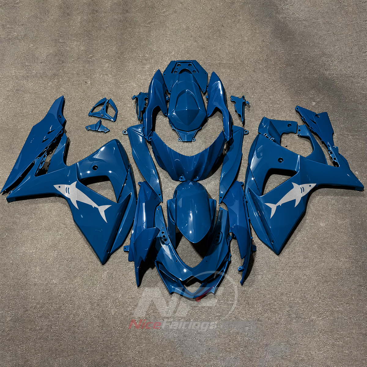 Painted ABS Body Panel Kit Fits 2009-2016 Suzuki GSX-R1000 K9 | NiceFairings - main product image