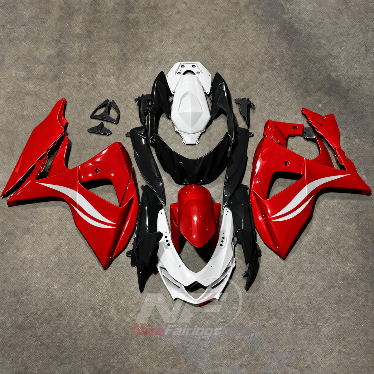 Custom-Painted ABS Cowling Set Compatible with Suzuki GSX-R1000 K9 2009-2016 | NiceFairings - main product image