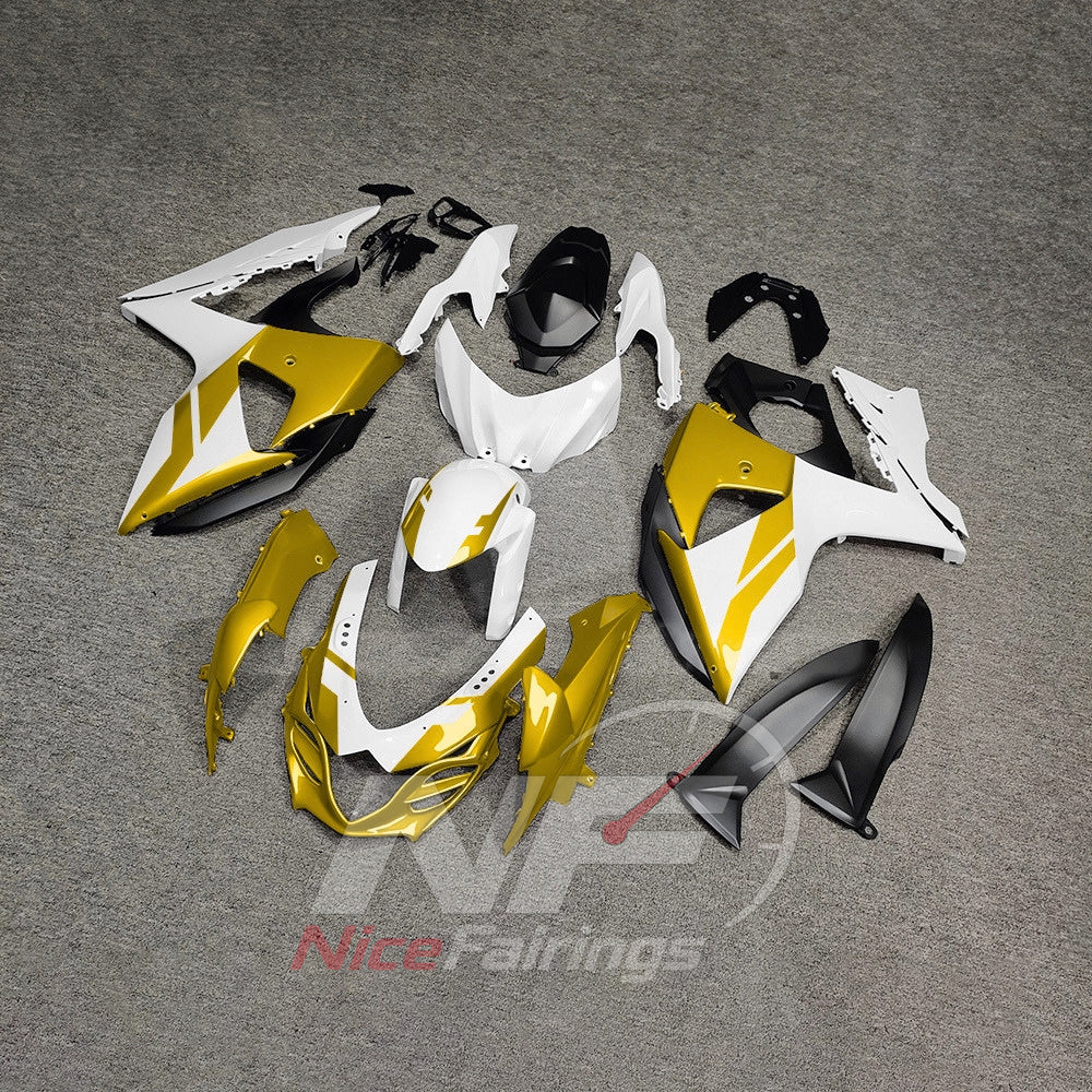 Painted Sportbike Bodywork Set Fits 2009-2016 Suzuki GSX-R1000 K9 | NiceFairings - front angle image