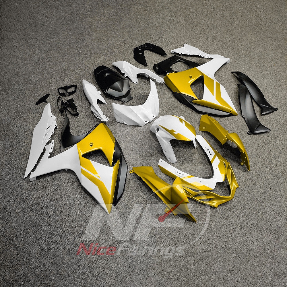 Painted Sportbike Bodywork Set Fits 2009-2016 Suzuki GSX-R1000 K9 | NiceFairings - side angle image