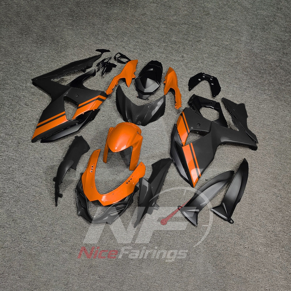 Injection-Molded Cowling Set Compatible with Suzuki GSX-R1000 K9 2009-2016 | NiceFairings - front angle image