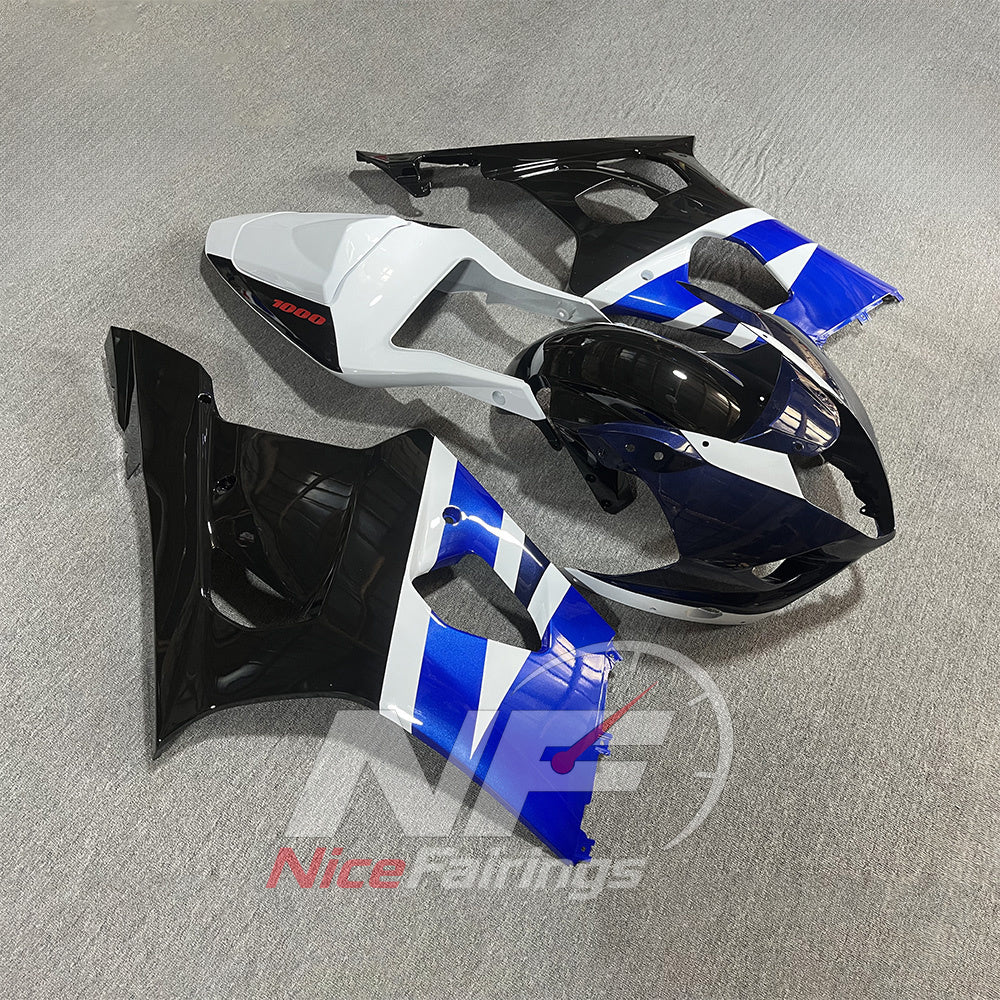 Fairing Panels Set Fits SUZUKI GSX-R1000 K3 2003-2004 - ABS Plastic, No Tank Cover | NiceFairings - front angle image