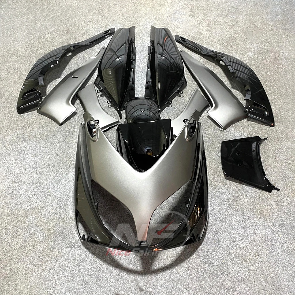 Motorcycle Fairing Kit Fits 2001-2007 YAMAHA TMAX500 (T-MAX500) - Aftermarket ABS Panels - Red Black | NiceFairings - paint design NO.6 option image