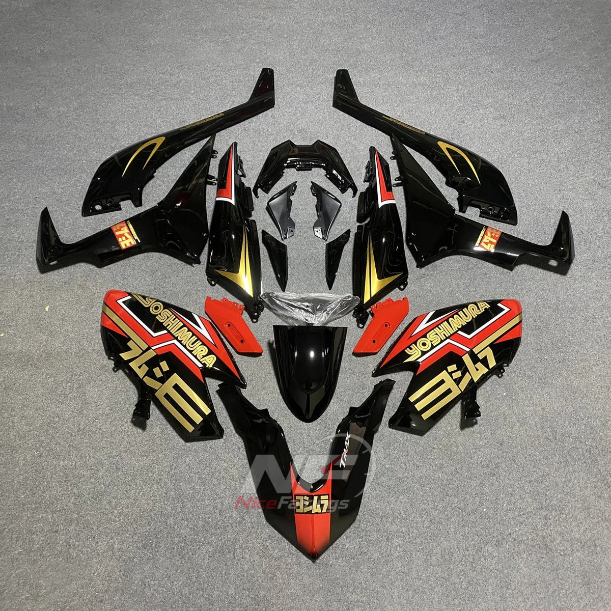 Painted ABS Cowling Set Fits 2017-2019 YAMAHA TMAX530 SJ14 | NiceFairings - paint design NO.6 option image