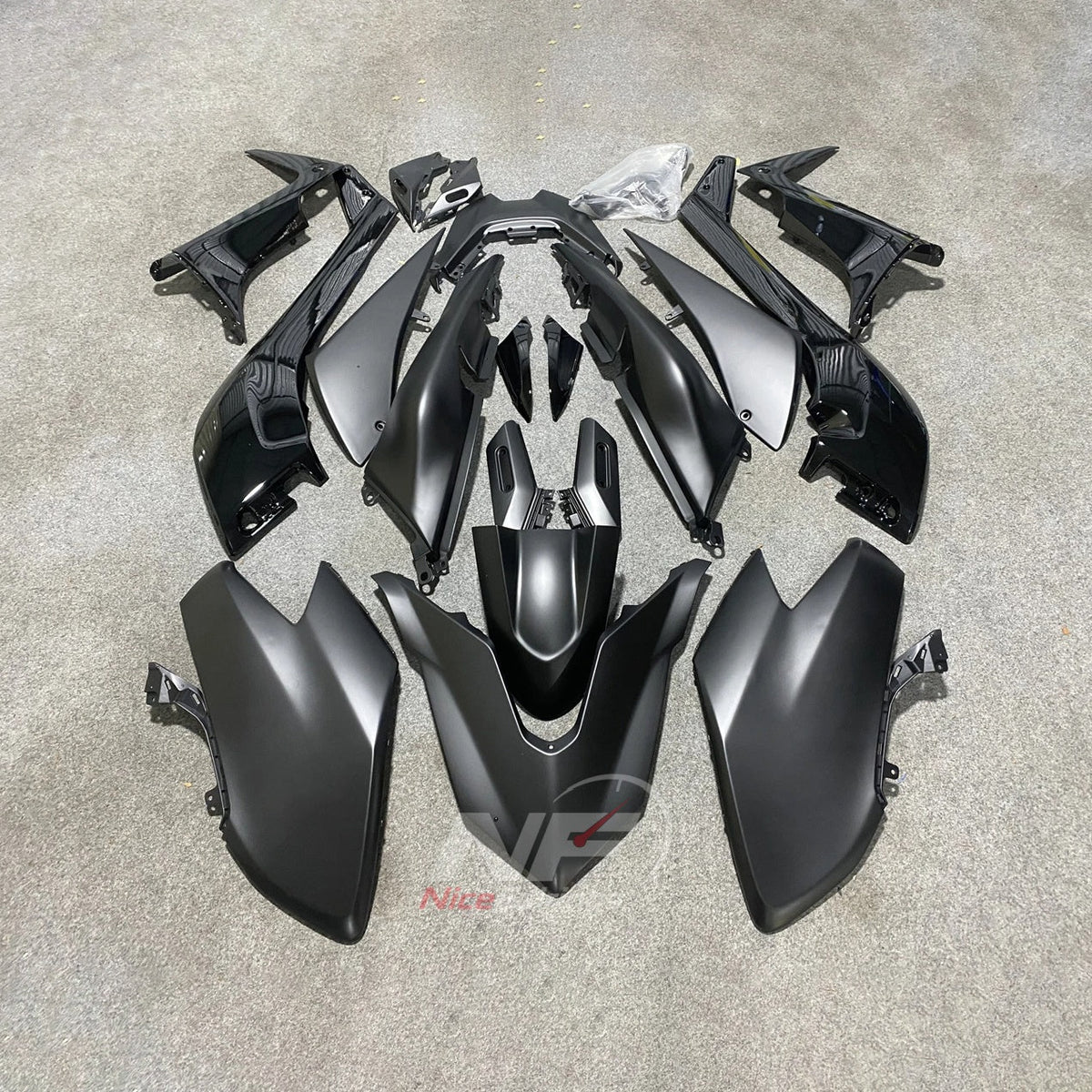 Custom-Painted ABS Plastic Cowling Kit Fits 2017-2019 YAMAHA TMAX530 SJ14 | NiceFairings - paint design NO.4 option image