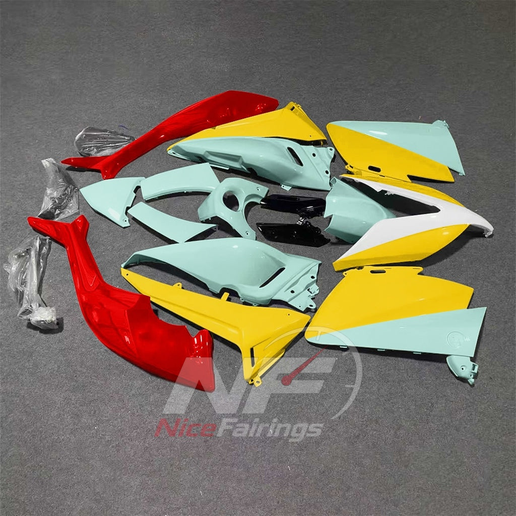 Painted Injection-Molded Fairing Set Fits YAMAHA TMAX530 2015-2016 | NiceFairings - side angle image