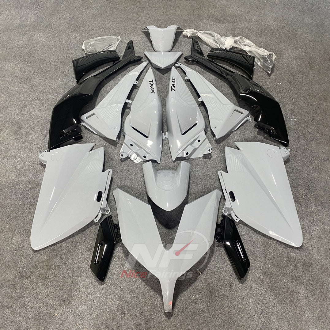 Painted White ABS Cowling Set Fits 2015-2016 YAMAHA TMAX530 | NiceFairings - main product image