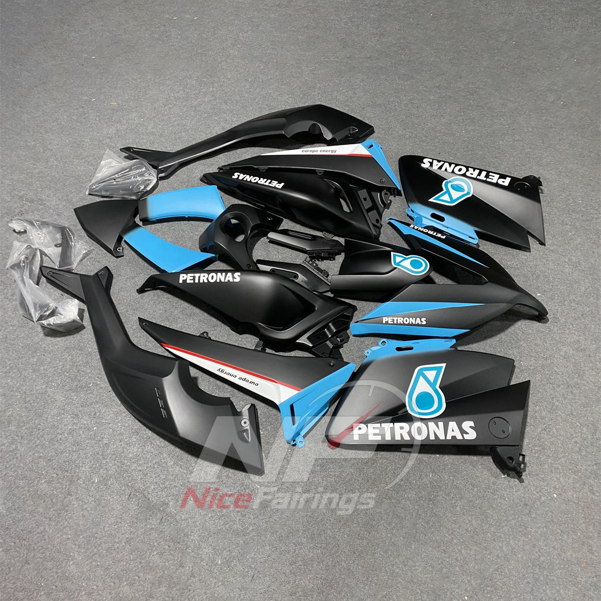 ABS Fairing Panel Kit Fits YAMAHA TMAX530 2015-2016 | NiceFairings - side angle image