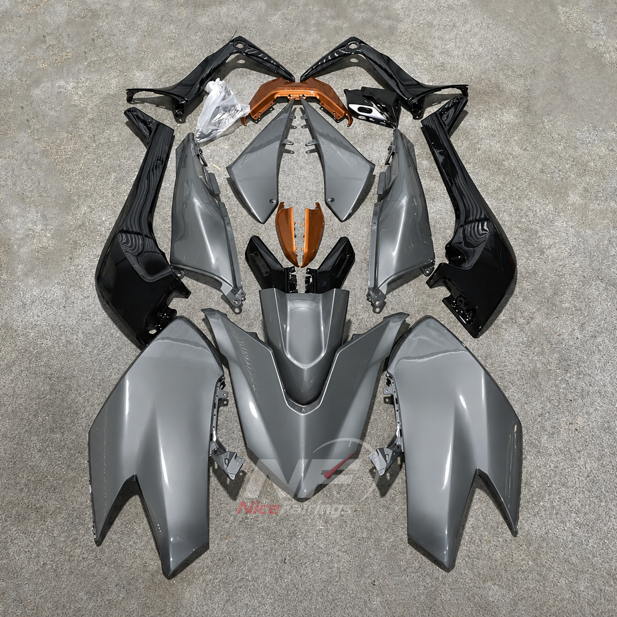 Custom-Painted Injection-Molded Cowling Set Fits YAMAHA TMAX530 SJ14 2017-2019 | NiceFairings - paint design NO.4 option image