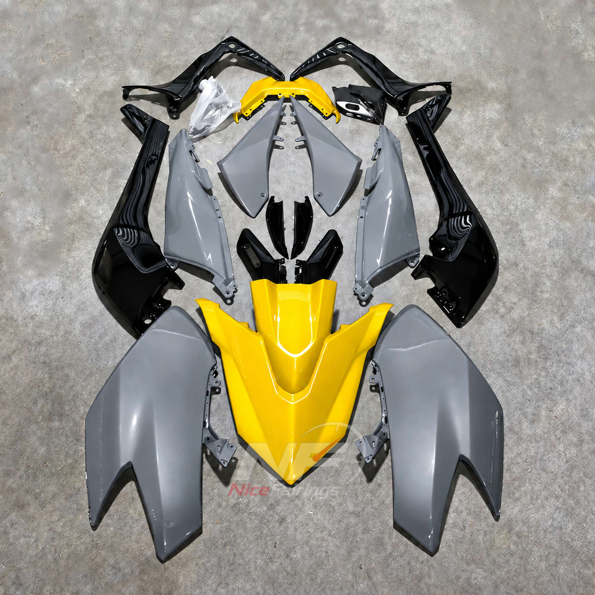 Aftermarket Motorcycle Fairing Kit Fits YAMAHA TMAX530 SJ14 2017-2019 | NiceFairings - paint design NO.2 option image