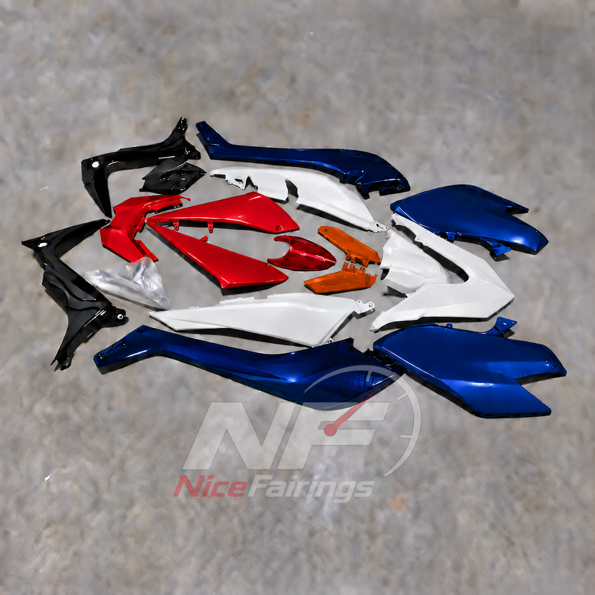 Custom-Painted Injection-Molded Cowling Set Fits YAMAHA TMAX530 SJ14 2017-2019 | NiceFairings - side angle image
