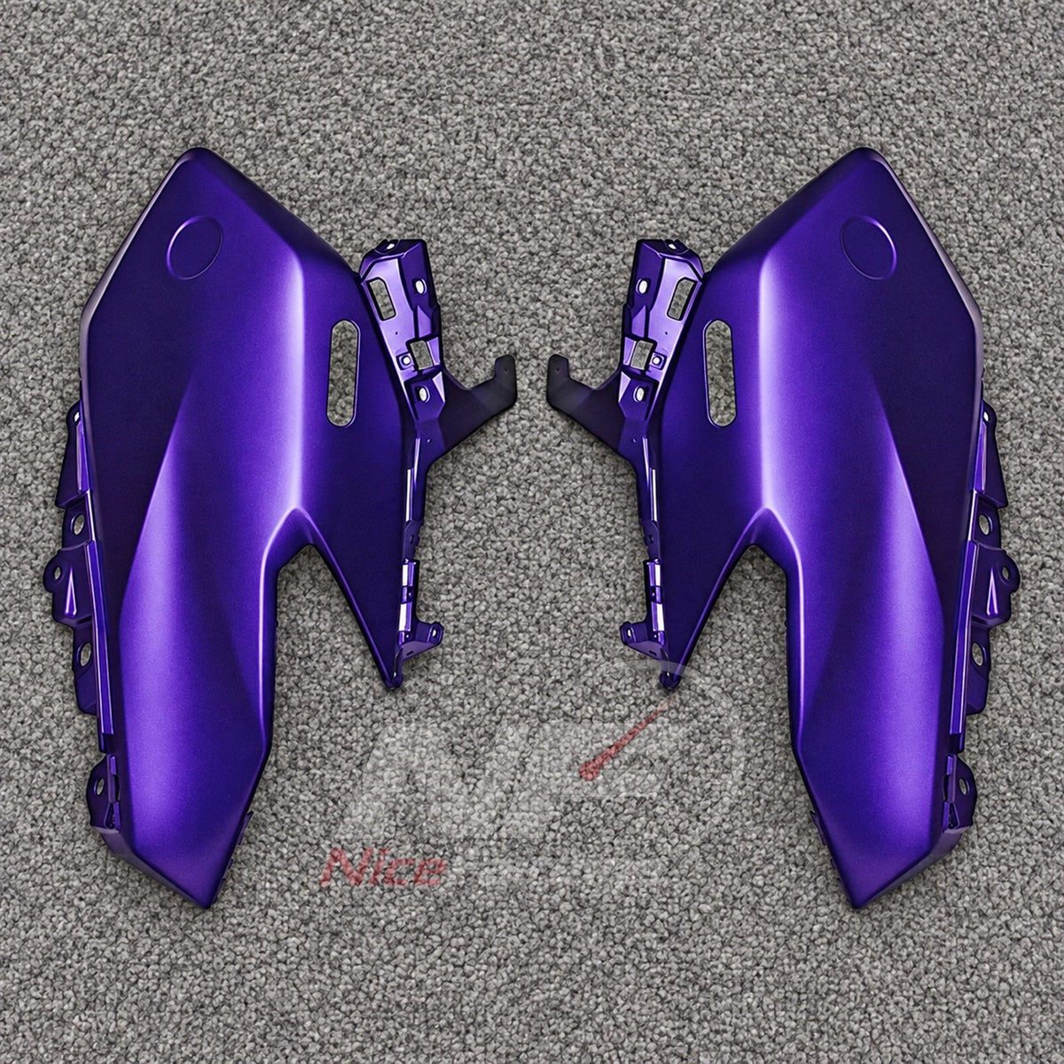 2025-2026 Yamaha TMAX560 ABS fairing kit - Purple Black Scooter Bodywork - view 5