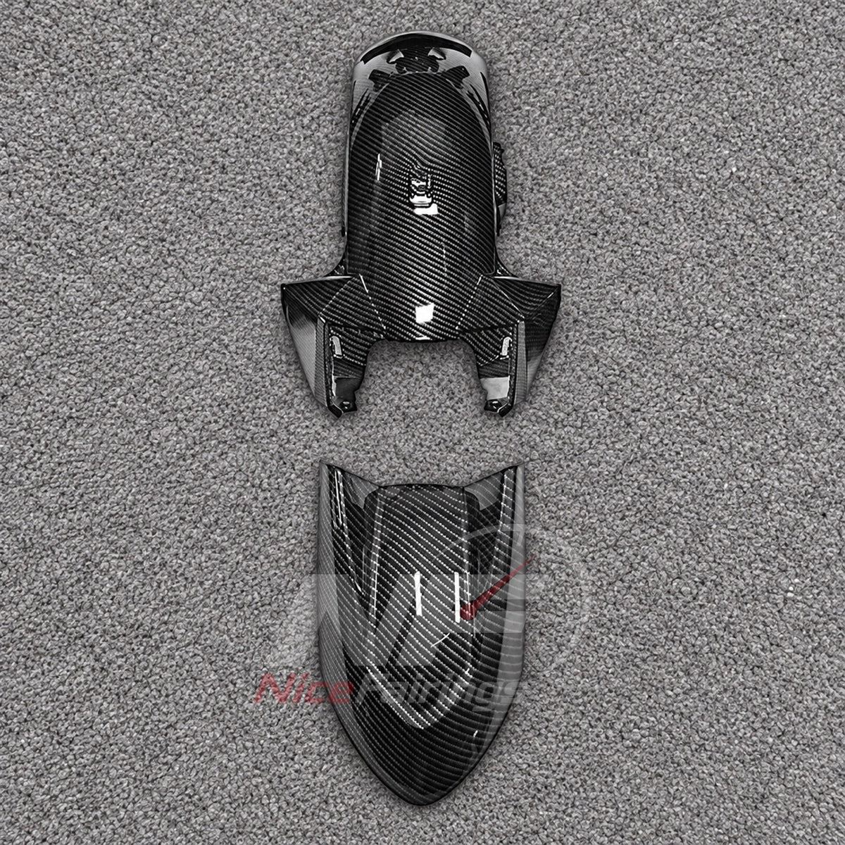 2025-2026 Yamaha TMAX560 ABS fairing kit - Allover Carbon Fiber Look Fairings - view 5