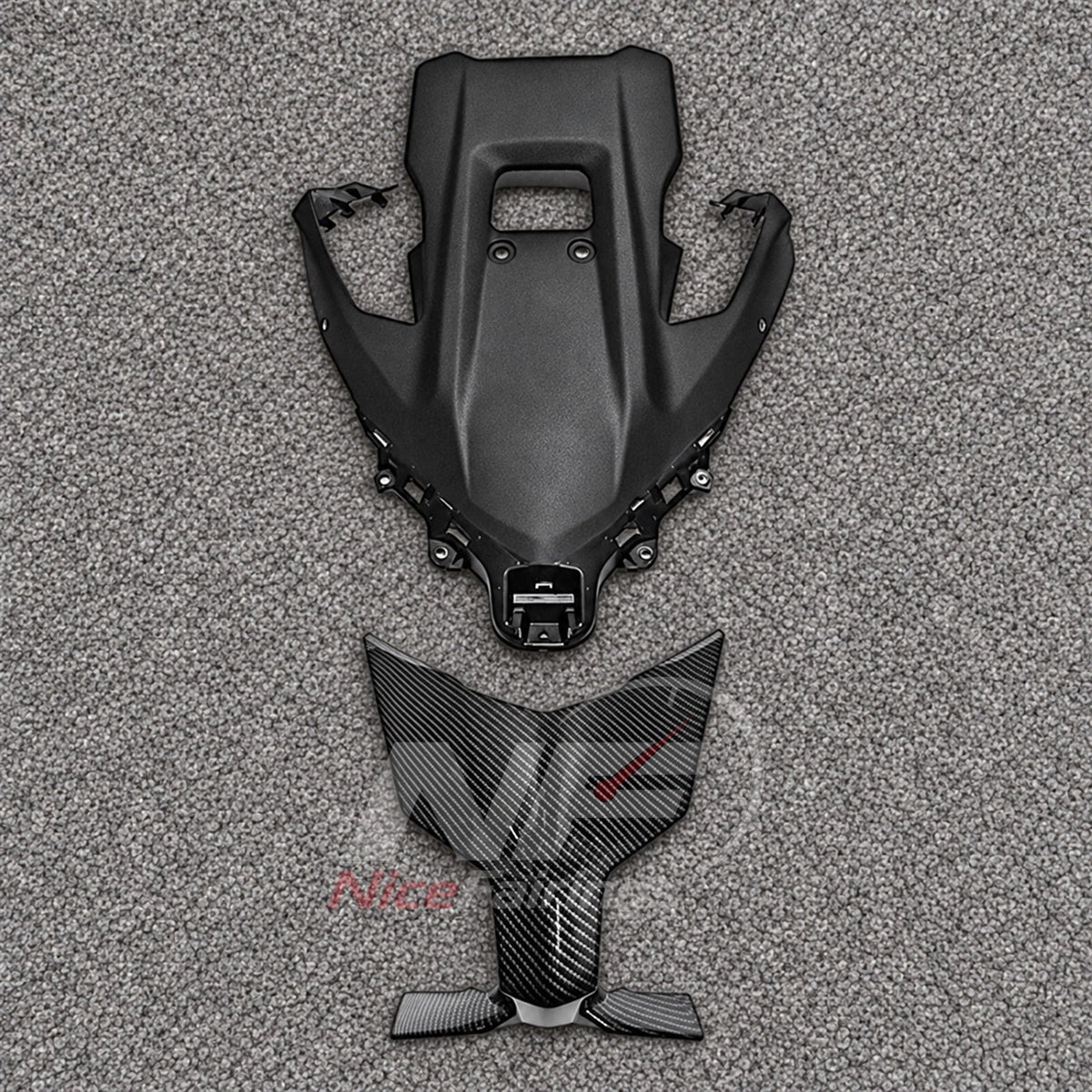 2025-2026 Yamaha TMAX560 ABS fairing kit - Allover Carbon Fiber Look Fairings - view 6