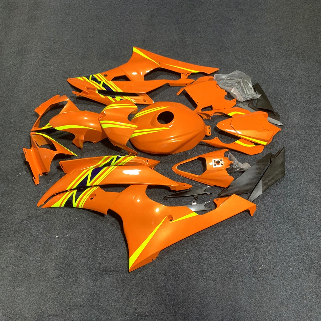 Complete Orange Fairing Kit for Yamaha YZF-R6 2008-2016