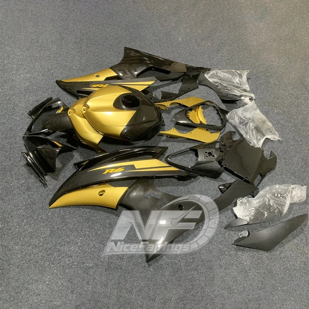 ABS Fairing Kit For YAMAHA YZF-R6 2008-2016 Injection Mold Carbon Fiber Aftermarket Parts