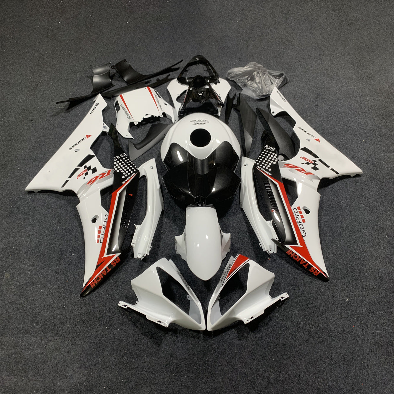 YAMAHA YZF-R6 2008-2016 Motorcycle Bodyframe Fairing Kit Complete Set