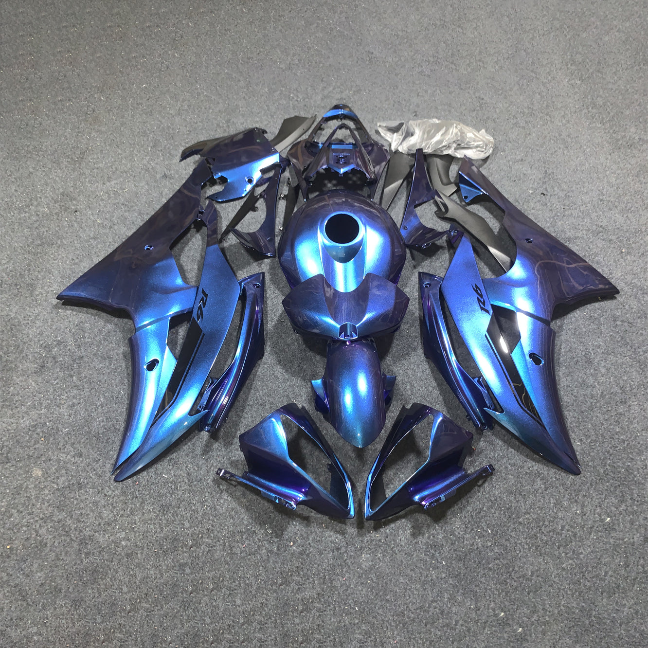 YAMAHA YZF-R6 2008-2016 Motorcycle Bodyframe Fairing Kit Complete Set
