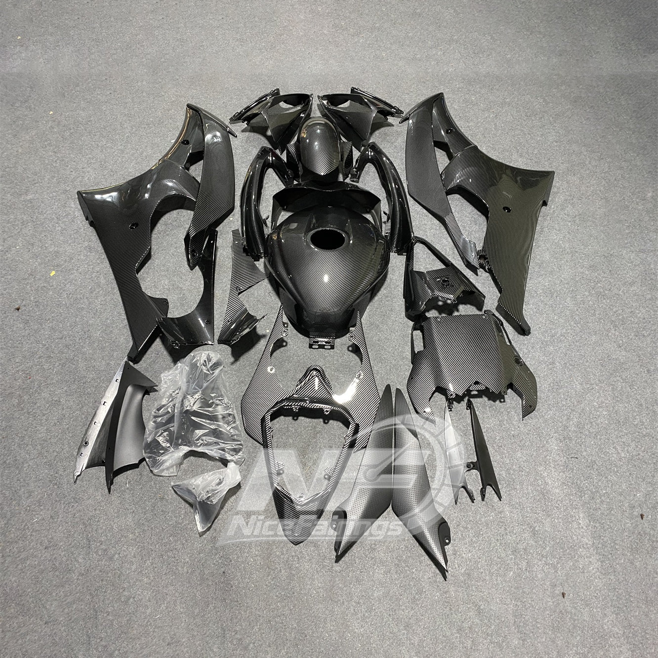 For YAMAHA YZF-R6 2008-2016 Carbon Fiber Motorcycle Fairings Complete Aftermarket Cowling Kit | NiceFairings