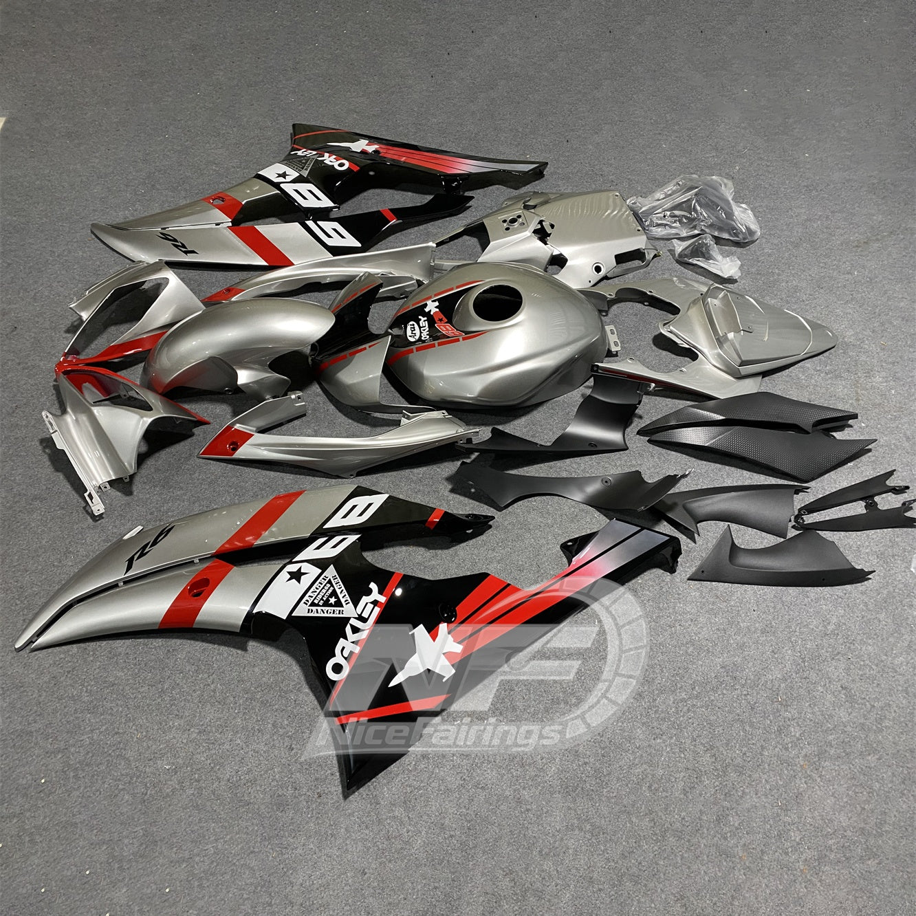 For YAMAHA YZF-R6 2008-2016 Motorcycle Fairings Kit 100% Fitment Pre-Drilled ABS Injection Molded | NiceFairings