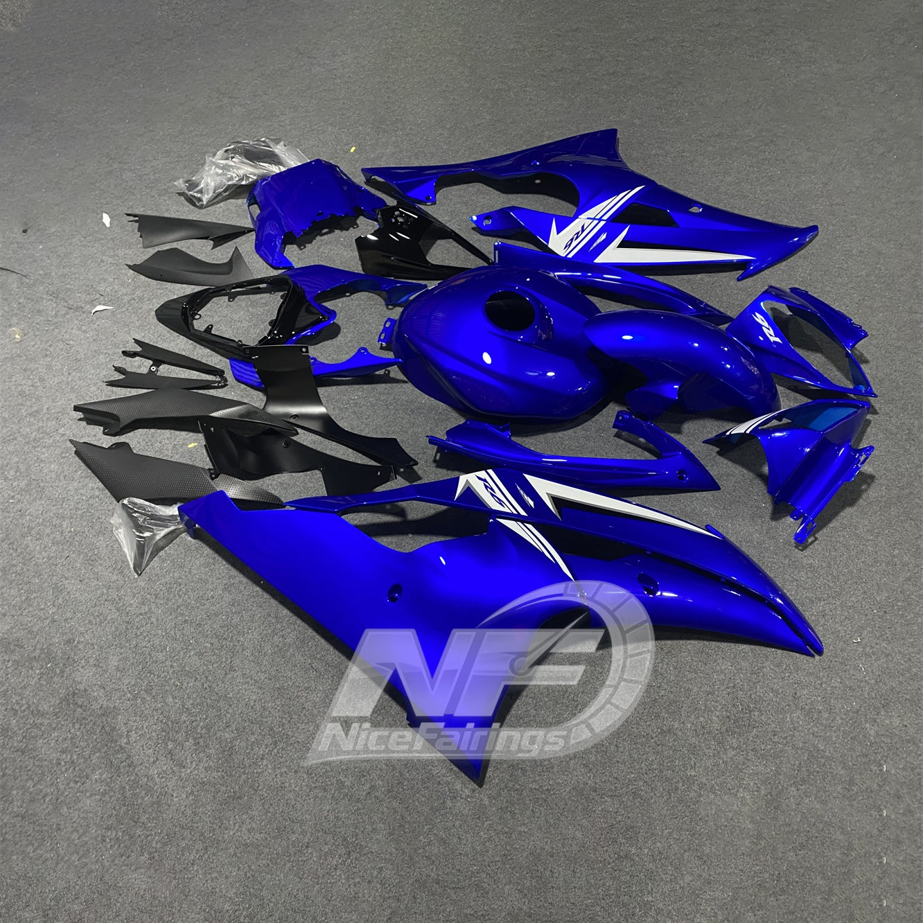 Yamaha YZFR6 08-16 motorcycle fairings kit front and side details