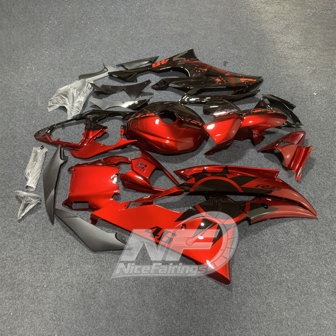 For YAMAHA YZF-R6 2008-2016 Fairing Kit Street Bike Injection Molded Plastics Motorcycle Bodywork | NiceFairings
