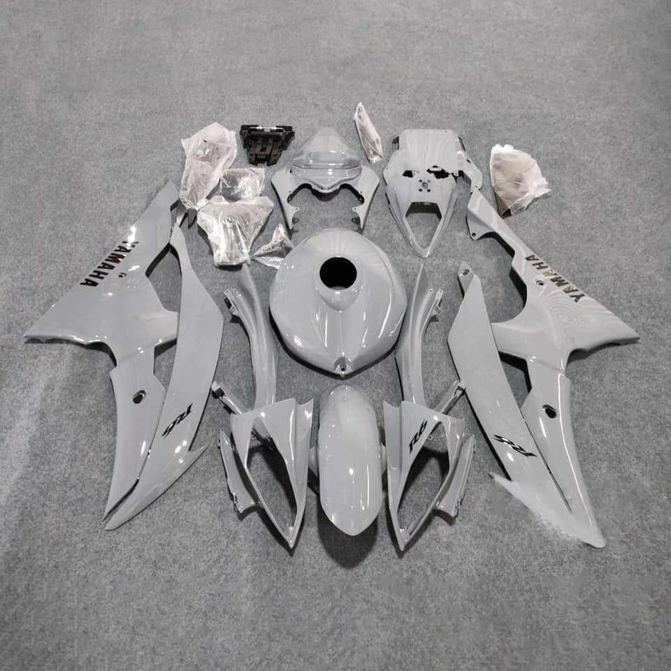Custom Gun Gray Motorcycle Fairing Kit for Yamaha YZF-R6 2008-2016