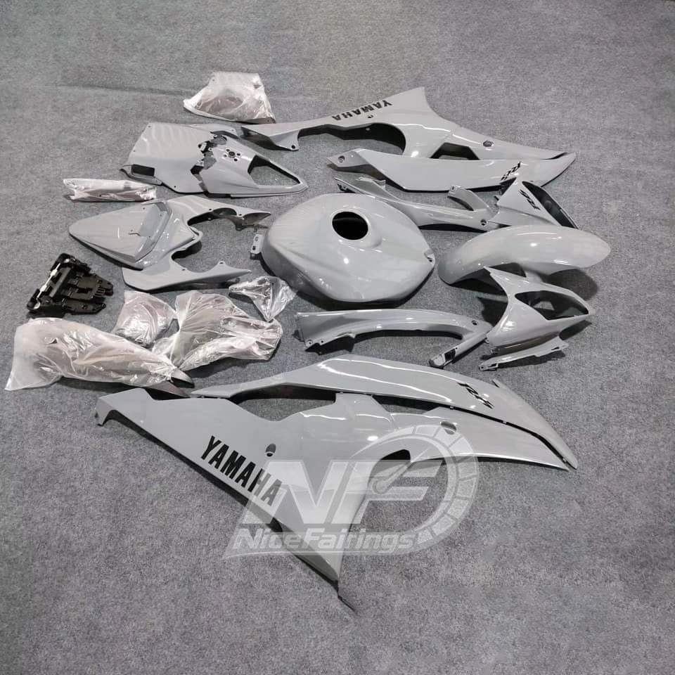 Gray Full Bodywork Fairing Kit For YAMAHA YZF-R6 2008-2016
