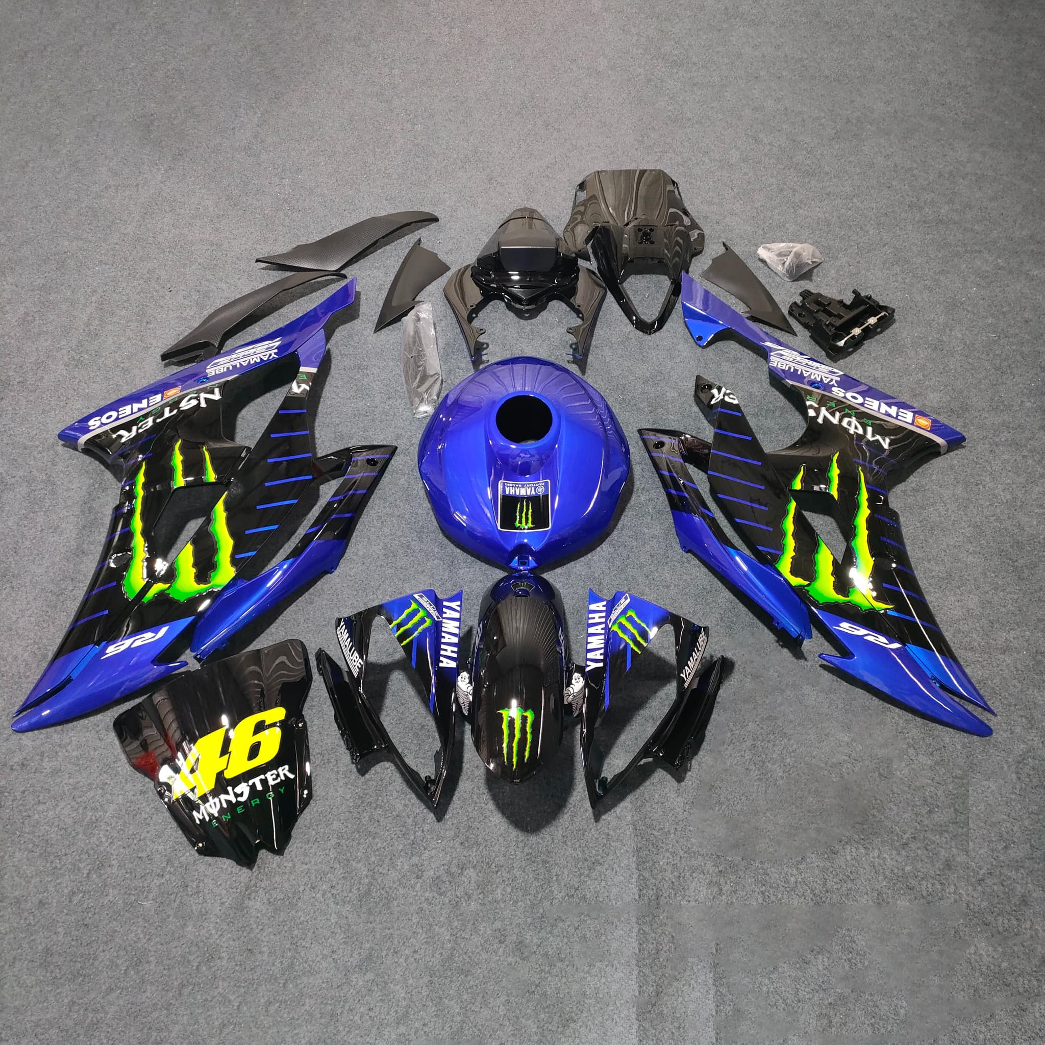 NO.5 custom painted fairings kit for Yamaha YZF-R6 2008-2016