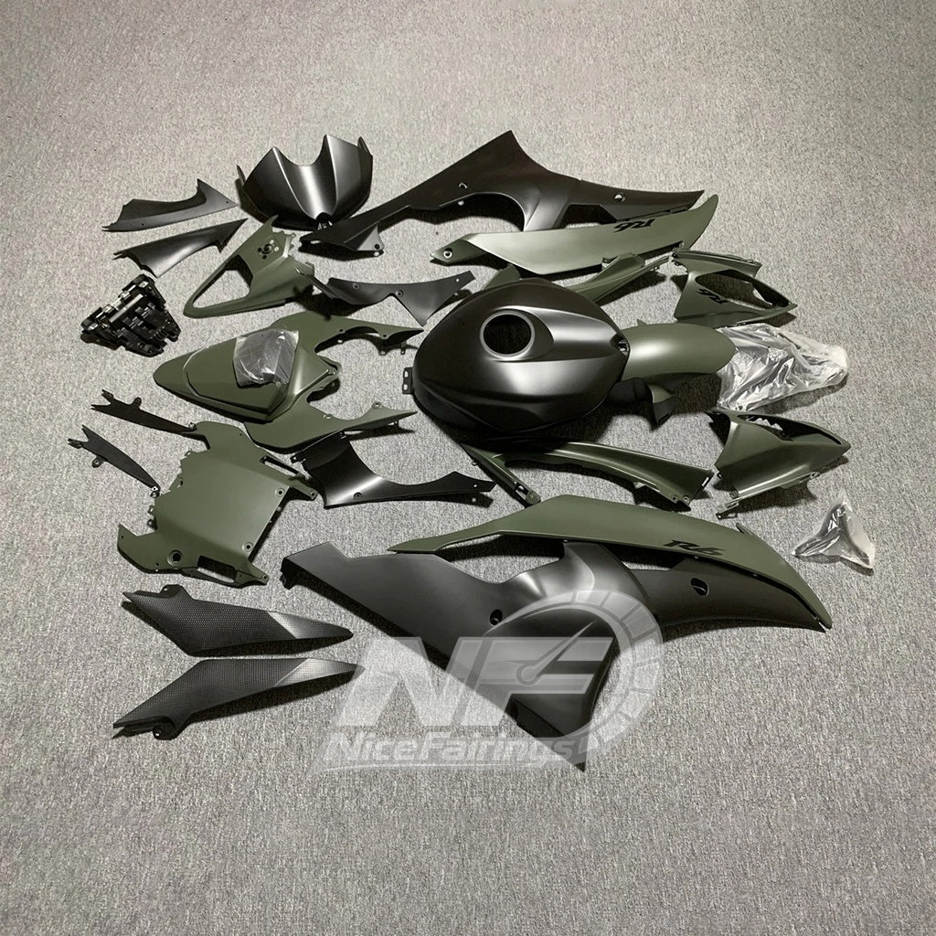 For Yamaha YZF-R6 2008-2010-2012-2014-2016 Motorcycle Fairing Set  Custom Color Injection Molded | NiceFairings