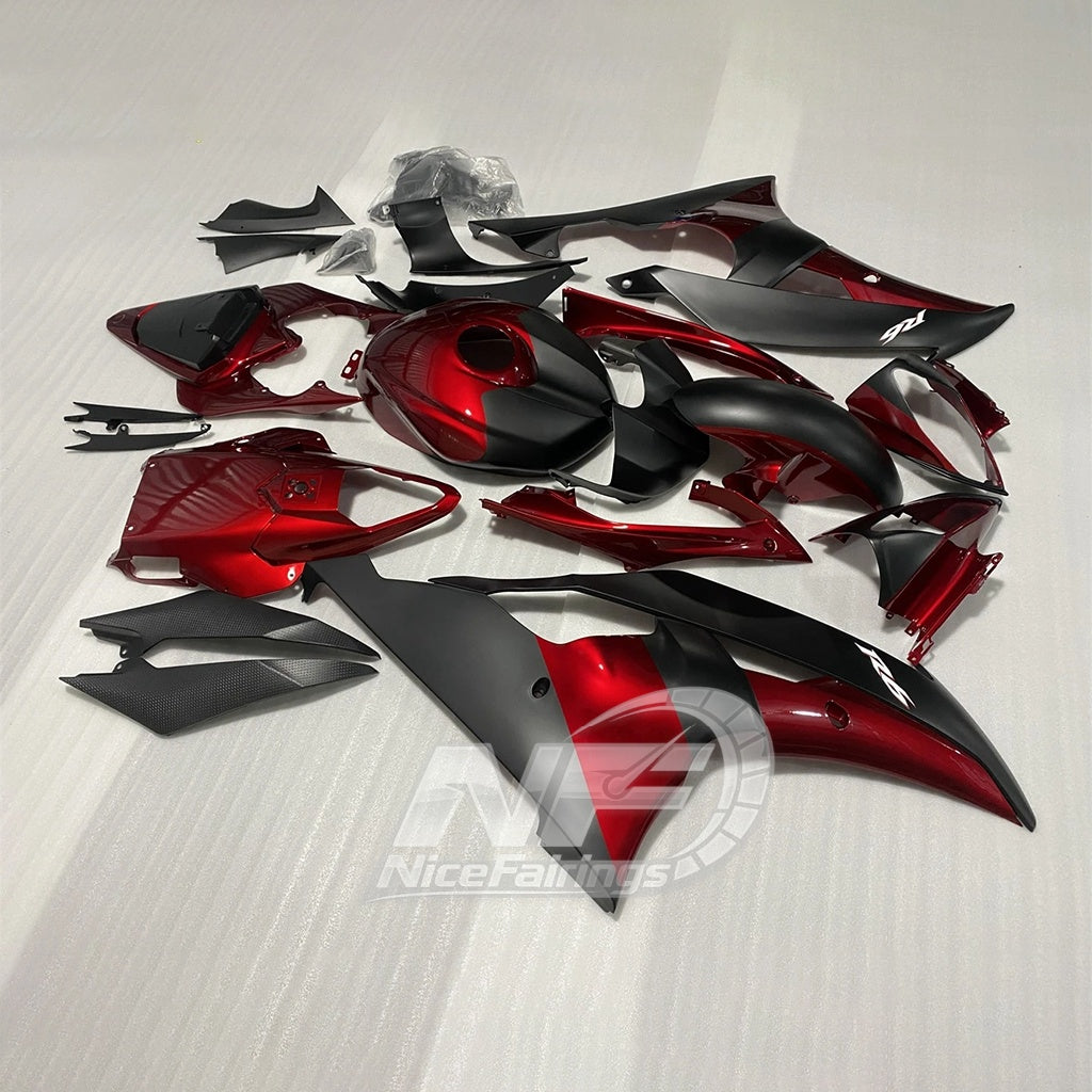 Yamaha R6 2008-2016 ABS Motorcycle Fairing Bodywork | Custom Painted Aftermarket Kit | NiceFairings