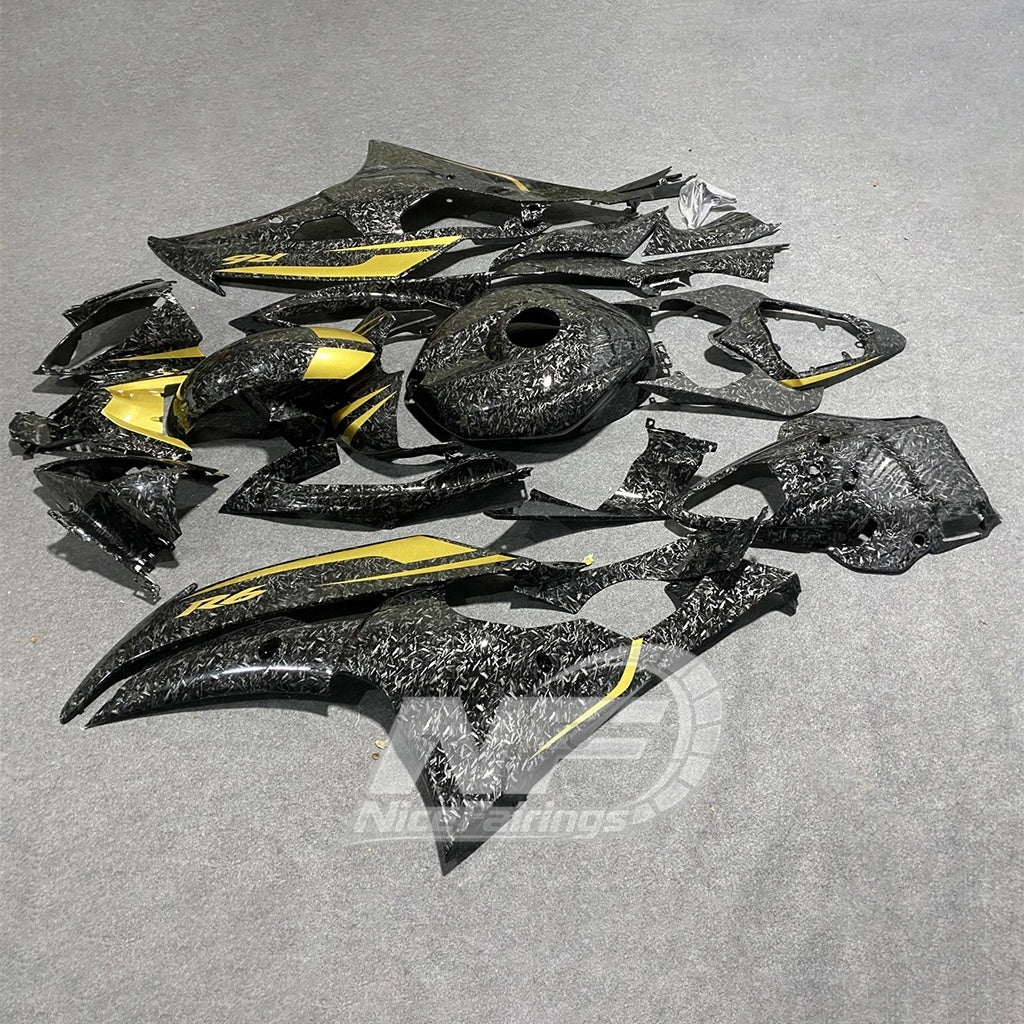 Yamaha R6 Carbon Fiber Fairings 2008 2009 2010 2011 2012 Injection Bodywork Kit