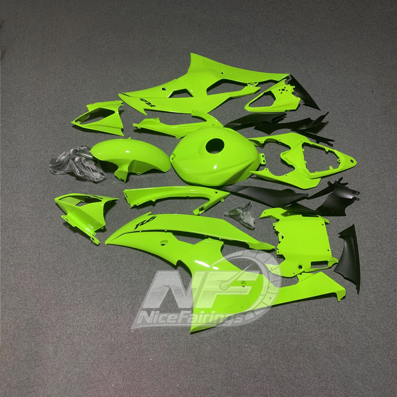 Yamaha YZF-R6 2008-2016 fairing kit side panels and bodywork details