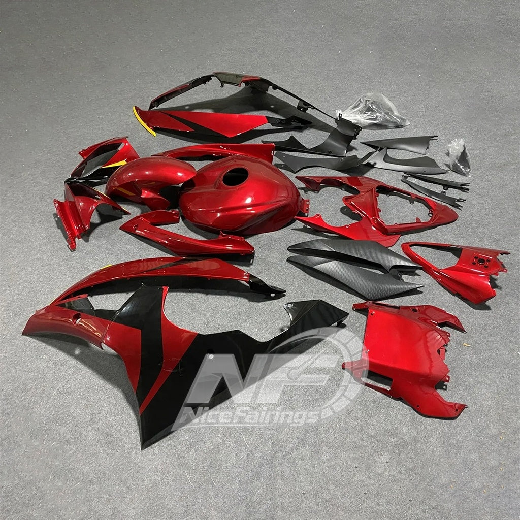 For YAMAHA YZF-R6 2008-2016 Motorcycle Fairings Kit Custom Color High Grade Aftermarket Parts Red