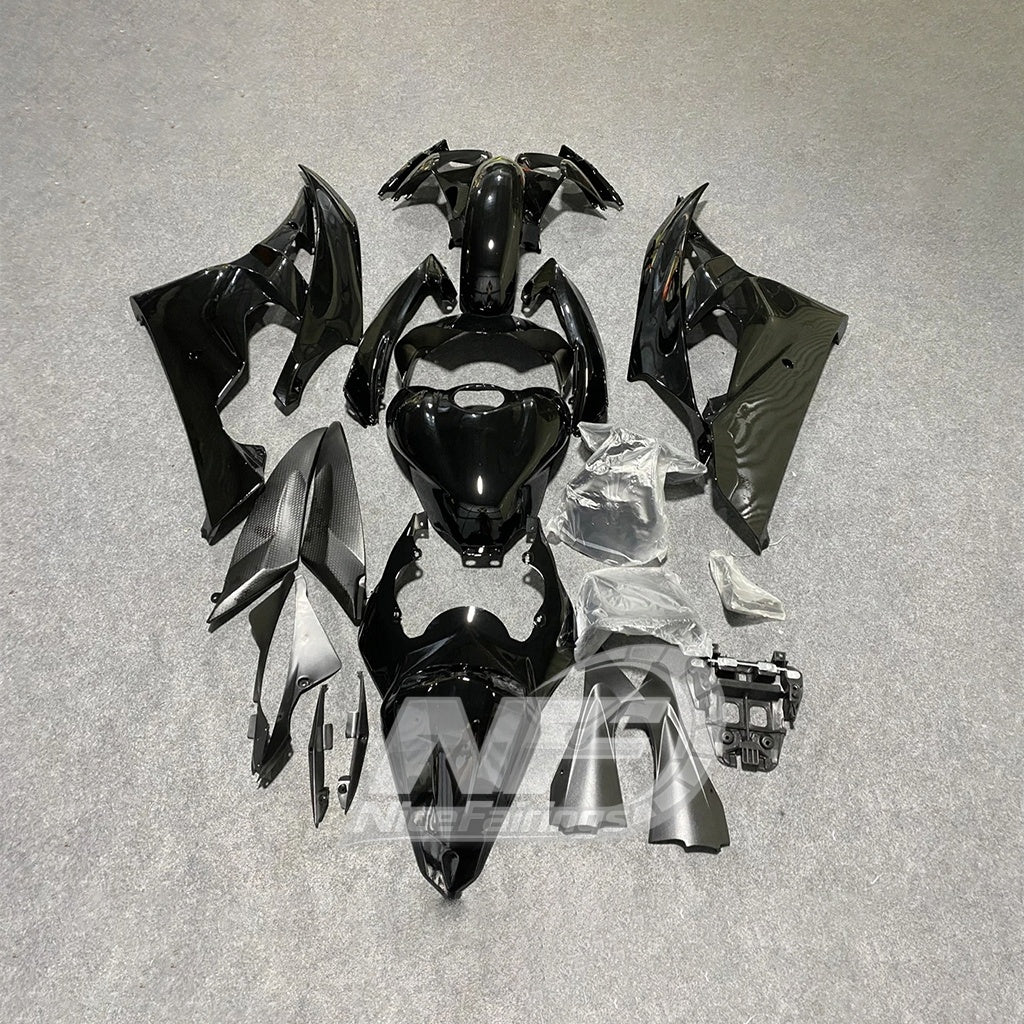 Injection ABS Glossy Black Fairing Kit For YAMAHA YZF-R6 2008-2016 Set