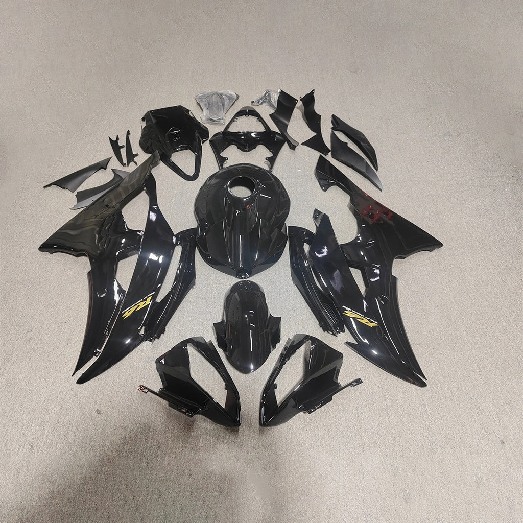 Complete Black Motorcycle Fairing Kit for Yamaha YZF-R6 2008-2016