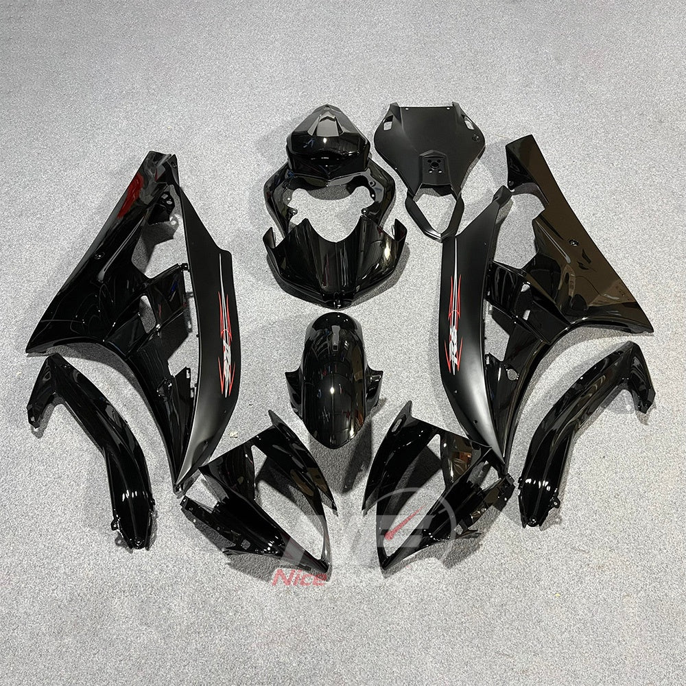 Black ABS Cowling Panels Compatible with 2006-2007 YAMAHA YZF-R6 RJ11 | NiceFairings - main product image