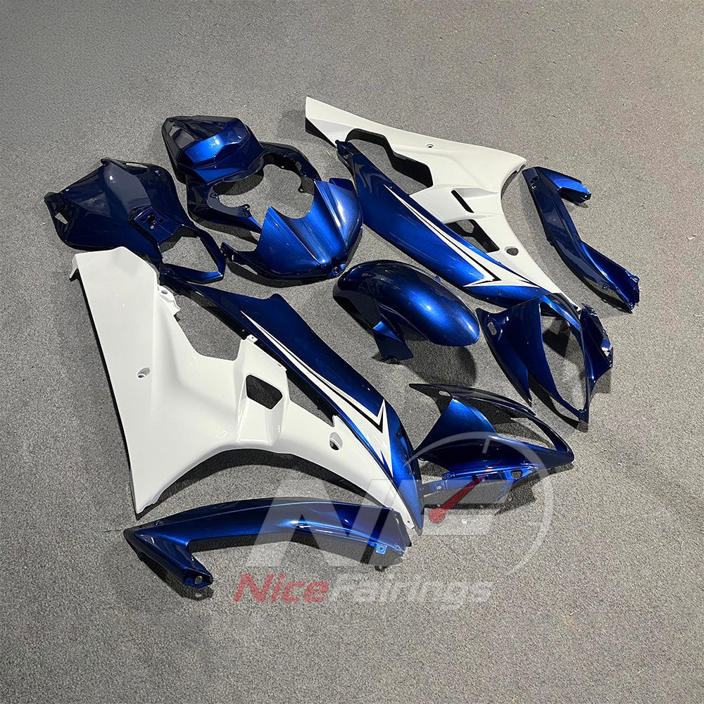 Aftermarket ABS Plastic Fairing Kit Fits YAMAHA YZF-R6 RJ11 2006-2007 | NiceFairings - front angle image