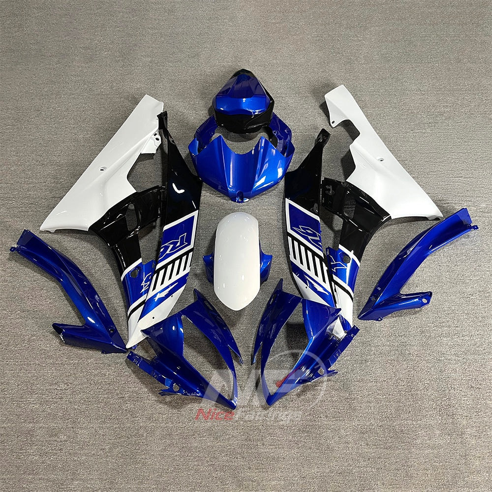 Replacement ABS Injection Fairing Kit Fits 2006-2007 YAMAHA YZF-R6 RJ11 | NiceFairings - main product image