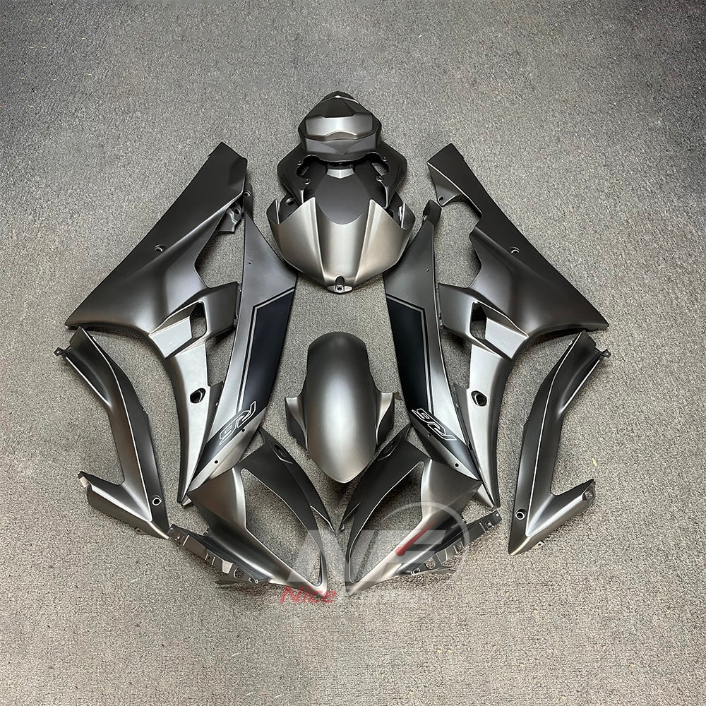 Replacement ABS Injection Fairing Kit Fits 2006-2007 YAMAHA YZF-R6 RJ11 | NiceFairings - paint design NO.3 option image