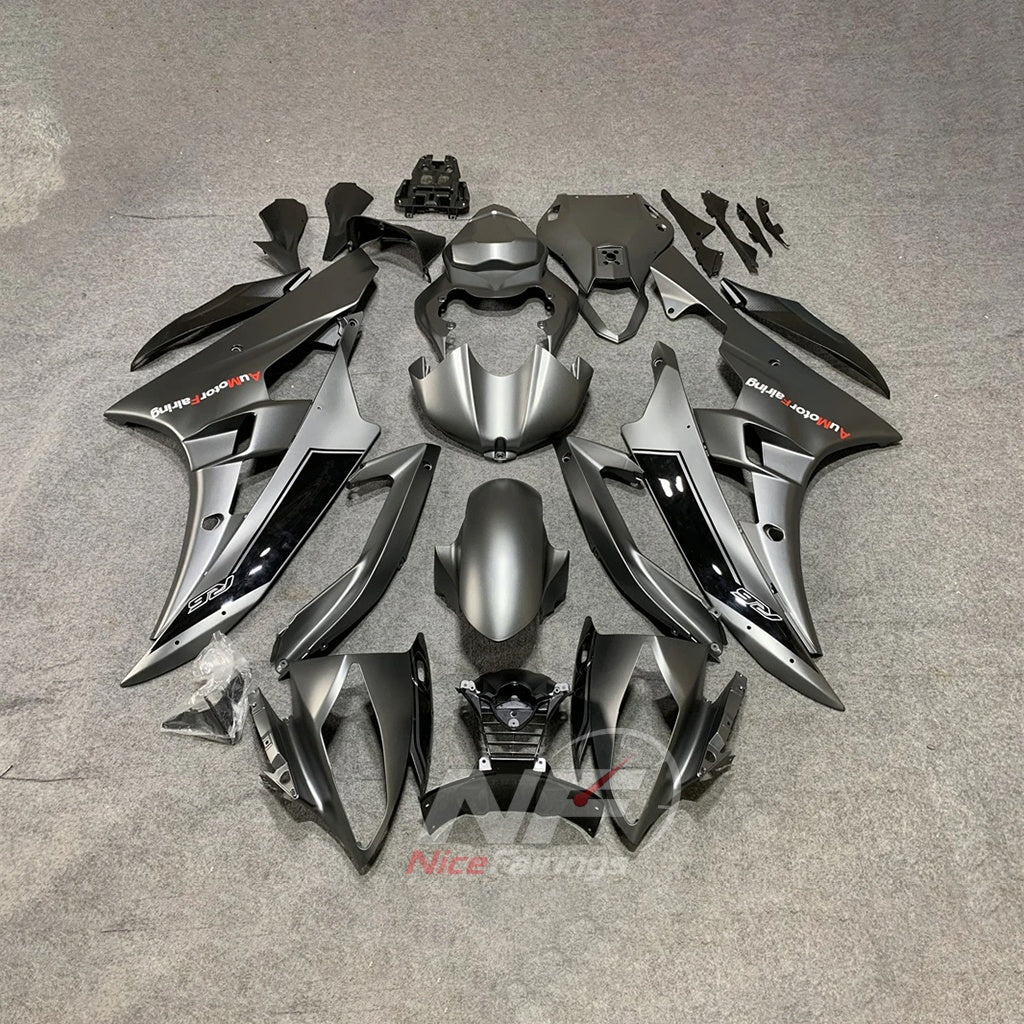 Painted Gray ABS Cowling Set Fits 2006-2007 YAMAHA YZF-R6 RJ11 | NiceFairings - main product image