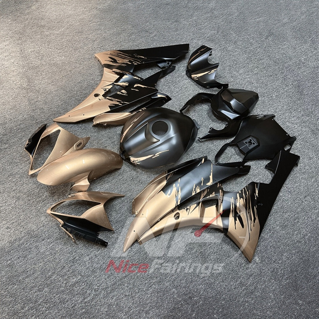 Custom-Painted ABS Cowling Set Fits 2006-2007 YAMAHA YZF-R6 RJ11 | NiceFairings - front angle image