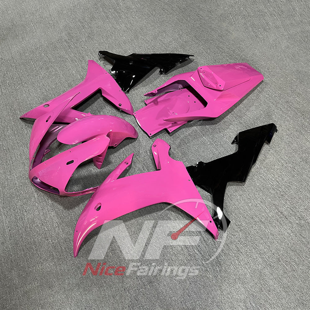 ABS Plastic Cowling Kit Fits YAMAHA YZF-R1 RN09 2002-2003 - Pink | NiceFairings - side angle image