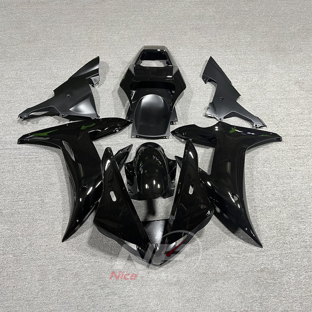 Full Replacement ABS Plastics Kit Fits YAMAHA YZF-R1 RN09 2002-2003 - Black | NiceFairings - main product image