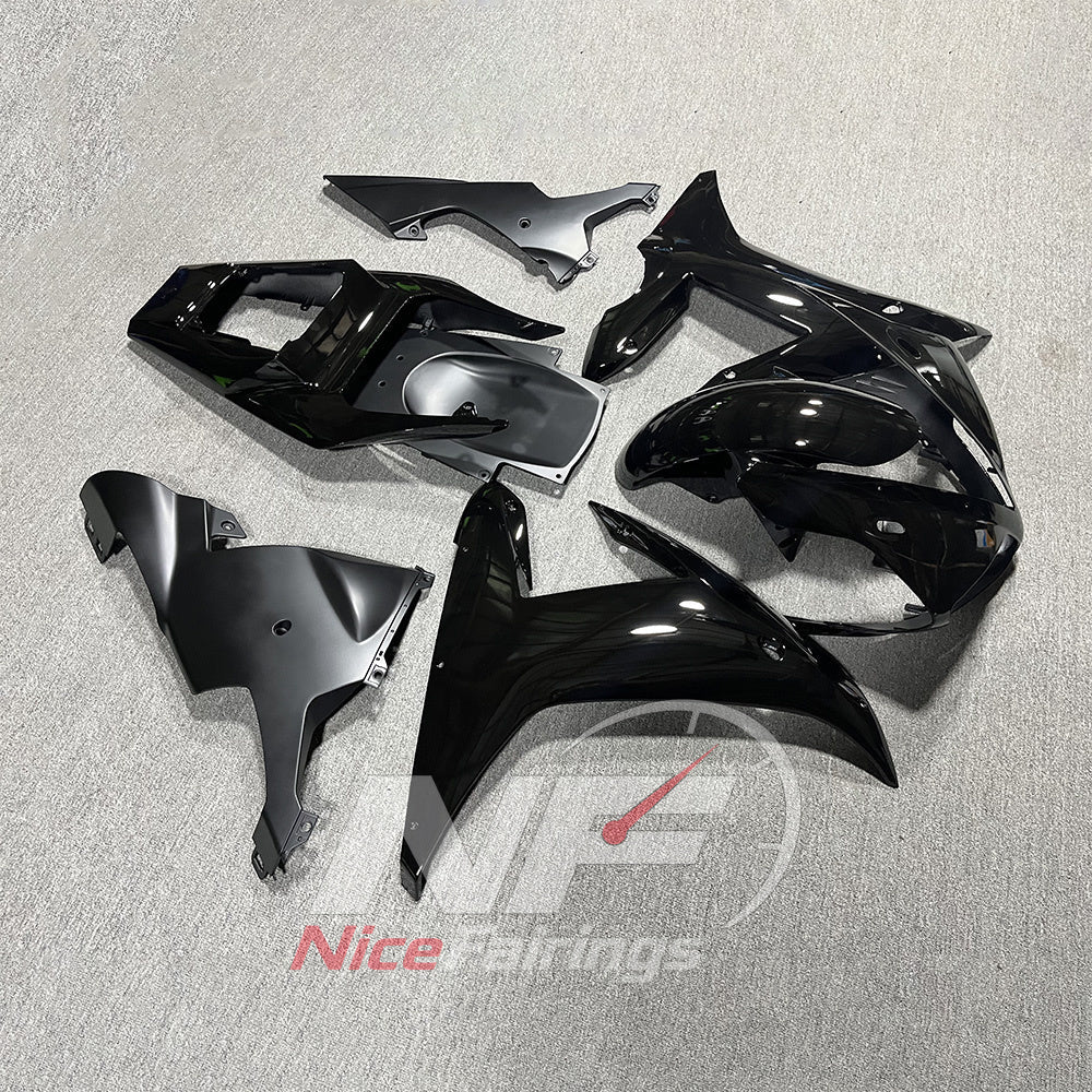 Full Replacement ABS Plastics Kit Fits YAMAHA YZF-R1 RN09 2002-2003 - Black | NiceFairings - side angle image