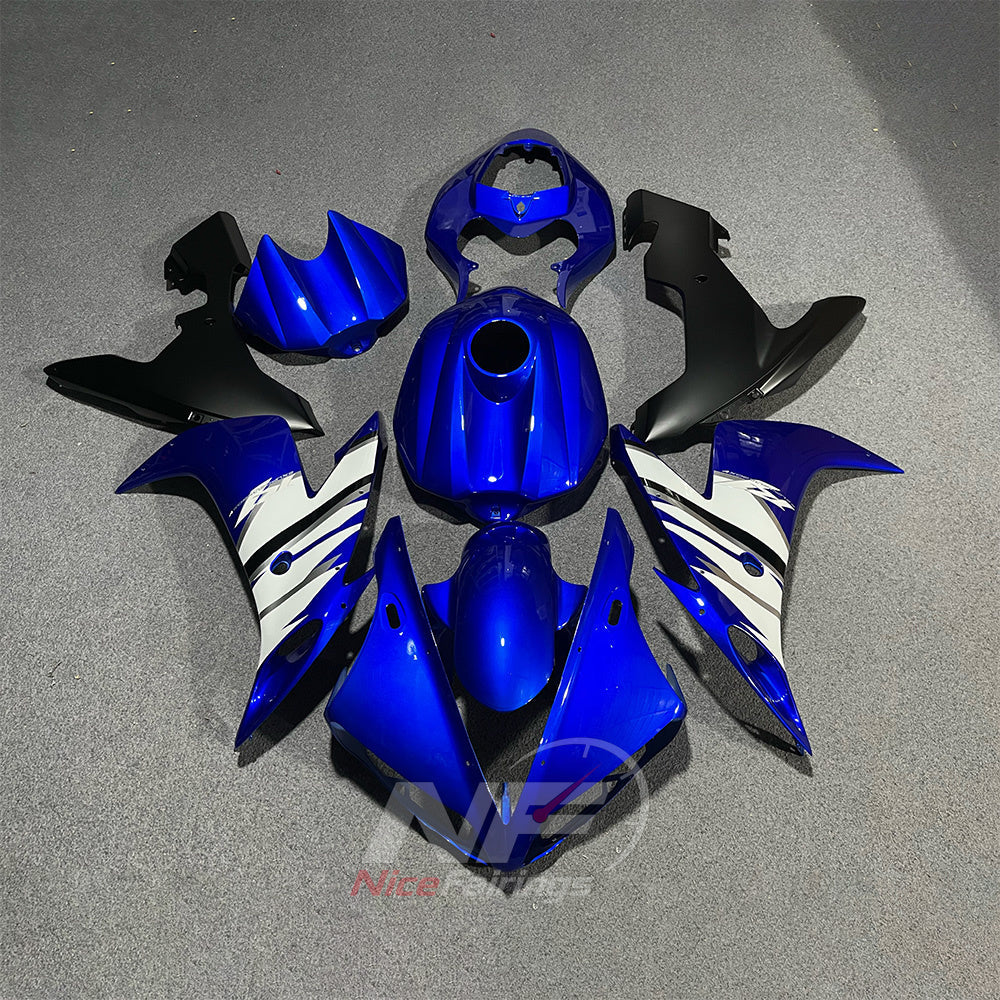 Injection-Molded ABS Bodywork Set Compatible with YAMAHA YZF-R1 RN12 2004-2006 - Blue | NiceFairings - main product image