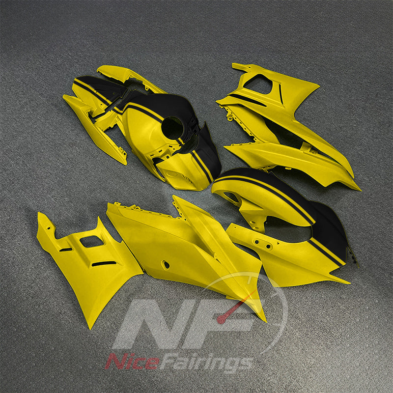 Aftermarket Sportbike Bodywork Set Fits Yamaha YZF-R25 YZF-R3 2019-2024 | NiceFairings - side angle image