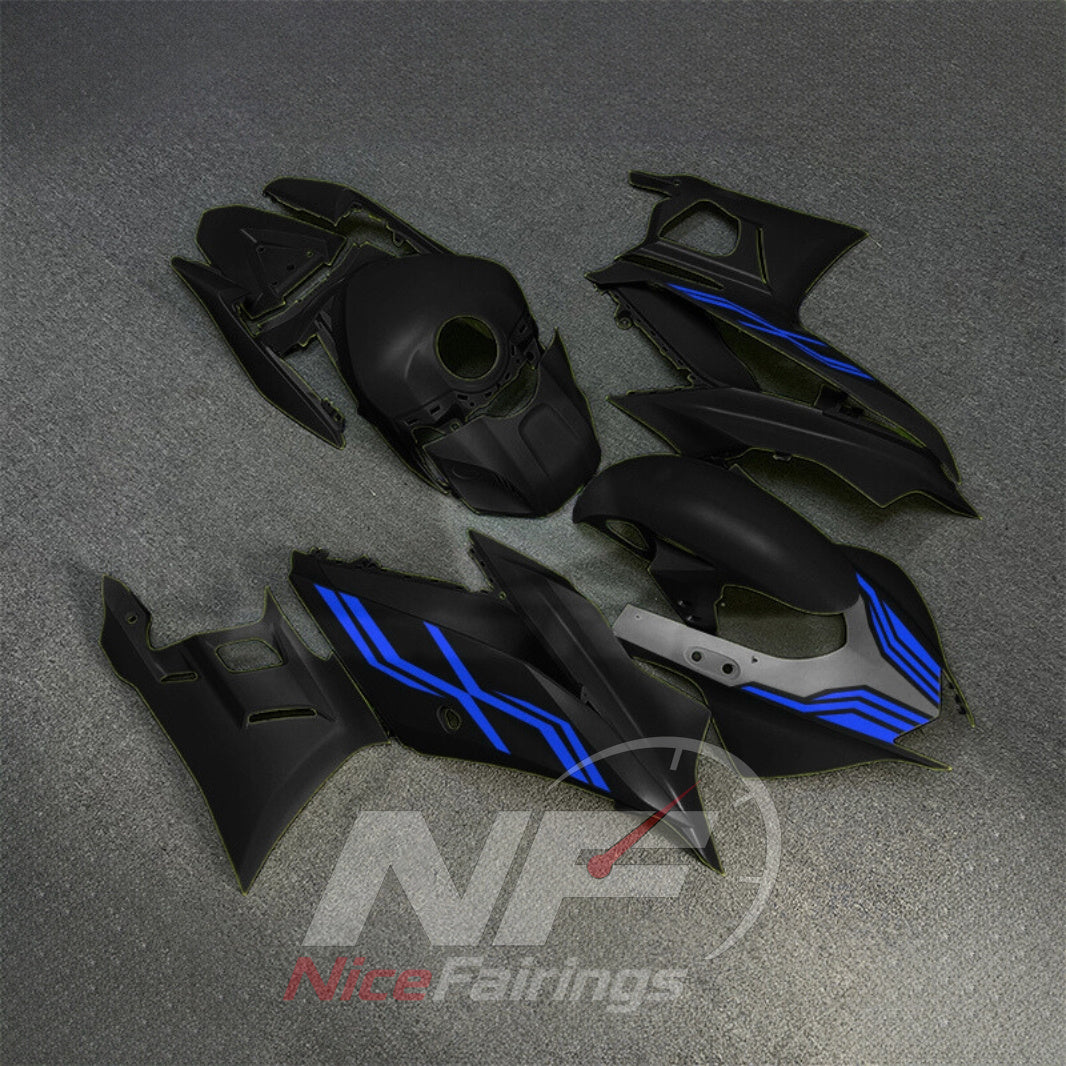 Aftermarket Motorcycle Fairing Kit Fits Yamaha YZF-R25 YZF-R3 2019-2024 | NiceFairings - side angle image