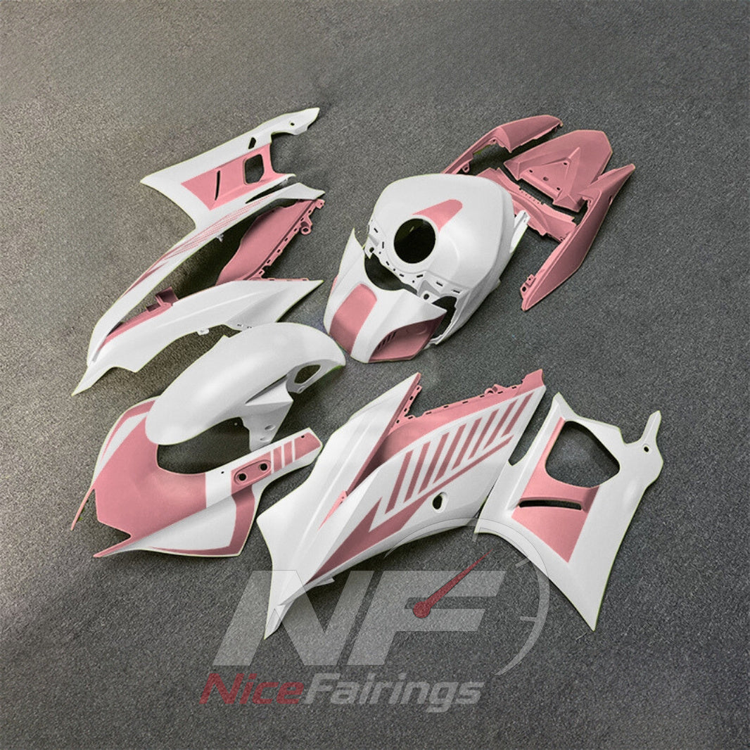 Custom-Painted Fairing Kit Fits Yamaha YZF-R25 YZF-R3 2019-2024 | NiceFairings - front angle image